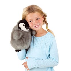 Títere. PINGÜINO EMPERADOR BEBÉ
