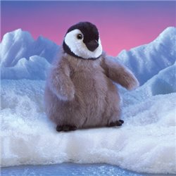 Títere. PINGÜINO EMPERADOR BEBÉ