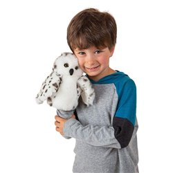 Títere. Pequeño Búho blanco