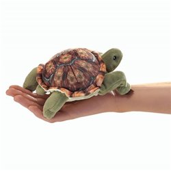 Títere de dedos. MINI TORTOISE