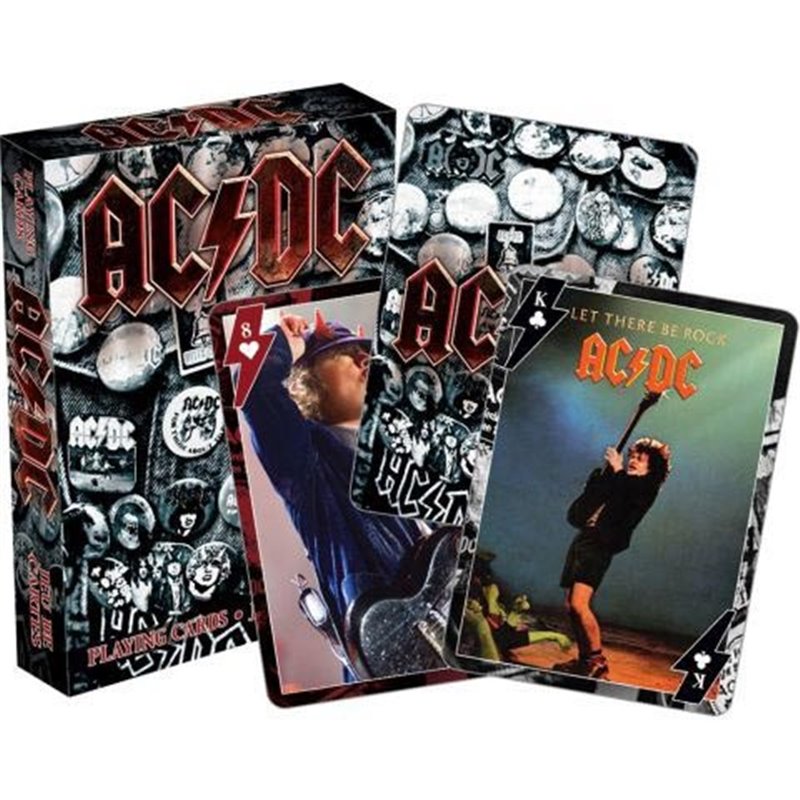 Cartas. ACDC PLAYING CARDS