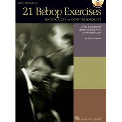 Partitura. 21 BEBOP EXERCISES - For Vocalists and Instrumentalists