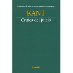 Libro. CRÍTICA DEL JUICIO - Kant