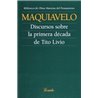 Libro. Discursos sobre la primera década de Tito Livio