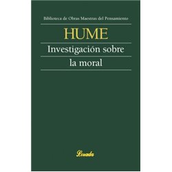 Libro. INVESTIGACIÓN SOBRE LA MORAL - David Hume