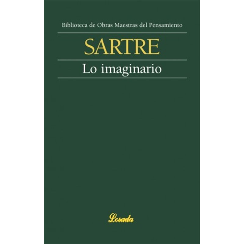 Libro. LO IMAGINARIO - Jean-Paul Sartre