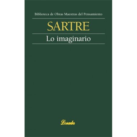 Libro. LO IMAGINARIO - Jean-Paul Sartre