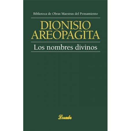 Libro. LOS NOMBRES DOVINOS - Dionisio Areopagita