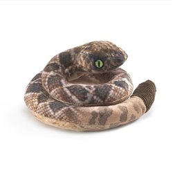 Títere de dedo. MINI SERPIENTE DE CASCABEL