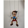 Marioneta de hilo. tallada. PINOCHO mini