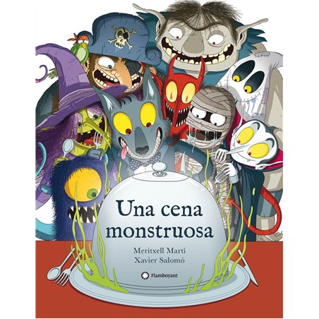 Libro. UNA CENA MONSTRUOSA