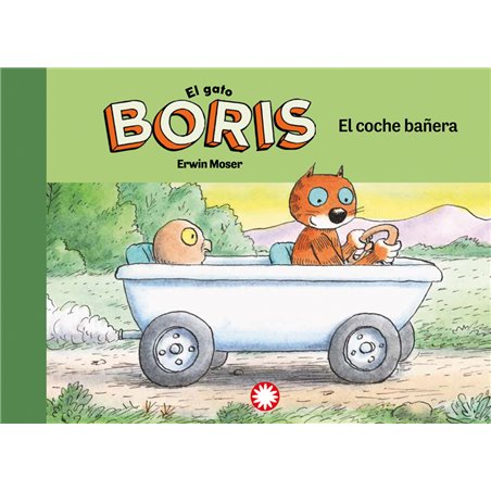 Libro. EL GATO BORIS. El coche bañera