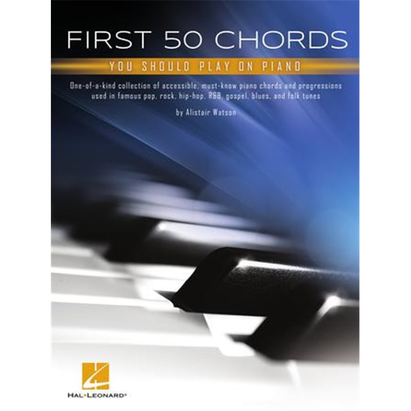 Partitura. FIRST 50 CHORDS YOU SHOULD PLAY ON PIANO