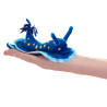 Títere de dedo. MINI NUDIBRANCH AZUL