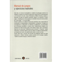 Libro. MANUAL DE JUEGOS Y EJERCICIOS TEATRALES