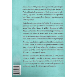 Libro. EL CUERPO POÉTICO - JACQUES LECOQ
