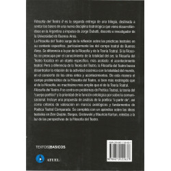 Libro. FILOSOFÍA DEL TEATRO ll