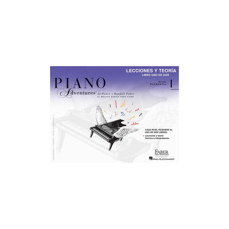 Libro. PIANO ADVENTURES. NIVEL 1. Lecciones y teoría