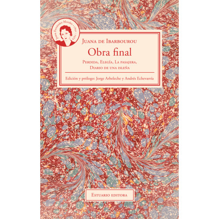 Libro. OBRA FINAL. Juana de Irbarbourou