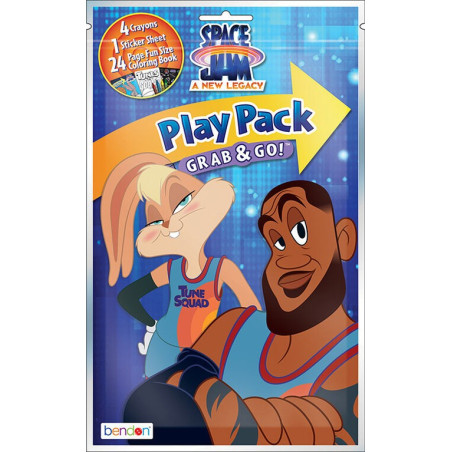 Librillo de colorear. SPACE JAM