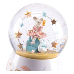 Bola de nieve musical. Ratón - La escuelita de baile - Boule à neige musicale
