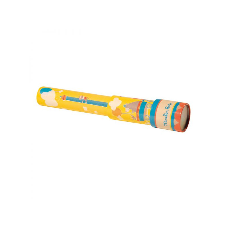 JUEGO. CALEIDOSCOPIO. LES JOUETS METAL. AMARILLO