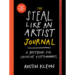 Libreta. The steal like an artist journal - A notebook for creative kleptomaniacs