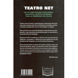 Libro. TEATRO NET - Jorge Holovatuck