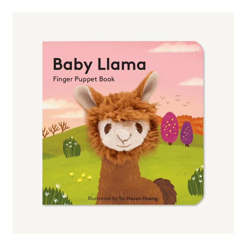 Libro. BABY LLAMA. Finger puppet book
