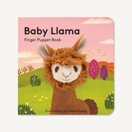Libro. BABY LLAMA. Finger puppet book