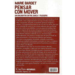 Libro. PENSAR CON MOVER - UN ENCUENTRO  ENTRE DANZA Y LA FILOSOFÍA