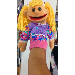Títere de medio cuerpo. NIÑA.