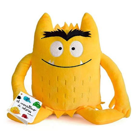 MONSTRUO DE COLORES. PELUCHE AMARILLO