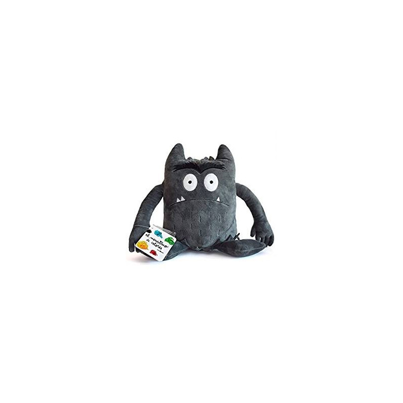 MONSTRUO DE COLORES. PELUCHE GRIS