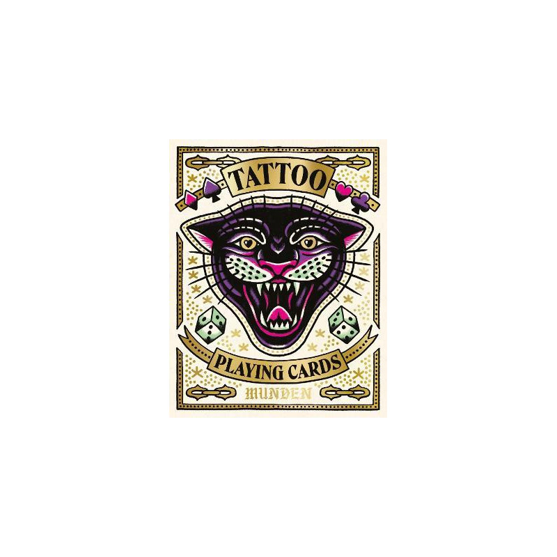 Cartas. Tattoo Playing Cards