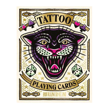 Cartas. Tattoo Playing Cards