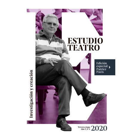Revista. ESTUDIO TEATRO No. 4. Patrice Pavis