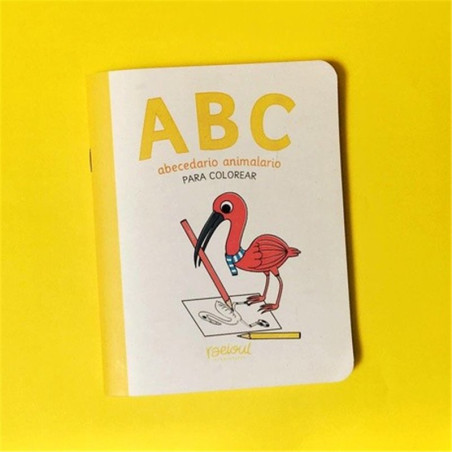LIBRO. ABC ABECEDARIO ANIMALARIO PARA COLOREAR