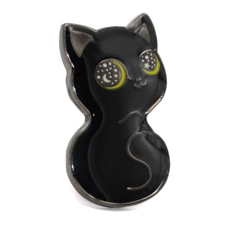 Pin. BLACK CAT STARRY by Compoco