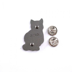 Pin. ASTRO CAT by COMPOCO (Blanco - Naranja)