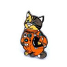 Pin. ASTRO CAT by COMPOCO (Blanco - Naranja)