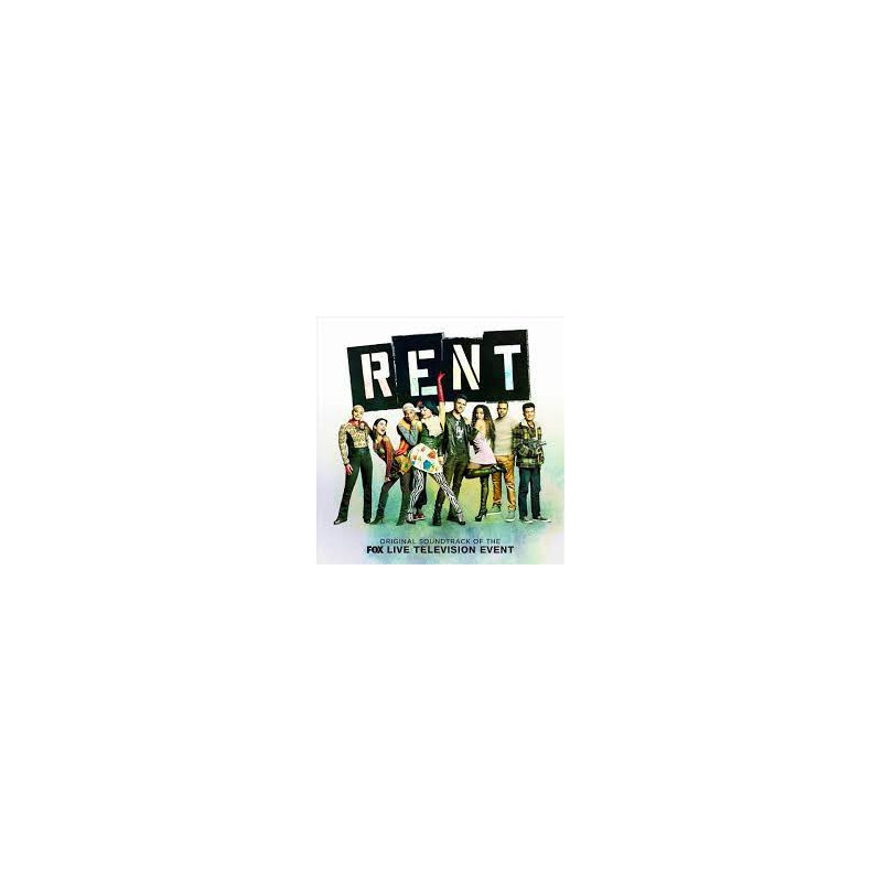 CD. RENT. Original Soundtrack of the FOX LIVE TELEVISION EVENT