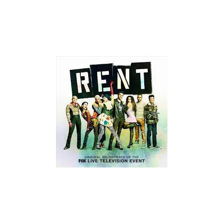 CD. RENT. Original Soundtrack of the FOX LIVE TELEVISION EVENT