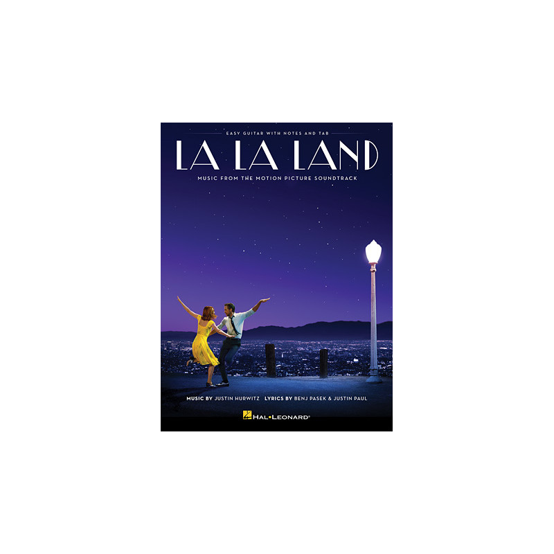 Partitura. LA LA LAND: MUSIC FROM THE MOTION PICTURE SOUNDTRACK (EASY GUITAR WITH NOTES AND TAB)