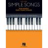 Partitura. SIMPLE SONGS - THE EASIEST EASY PIANO SONGS