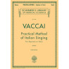 Partituras. VACCAI. PRACTICAL METHOD OF ITALIAN SINGING