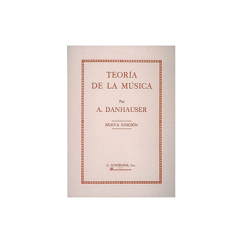 Libro. TEORÍA DE LA MÚSICA - A. DANHAUSER