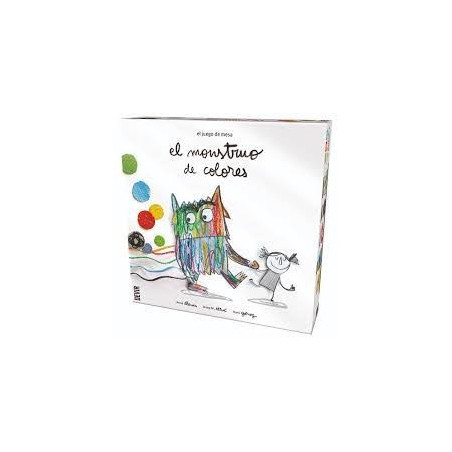 Juego de mesa. EL MONSTRUO DE COLORES