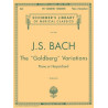 Partitura. BACH: GOLDBERG VARIATIONS. Schirmer Library of Classics Volume 1980