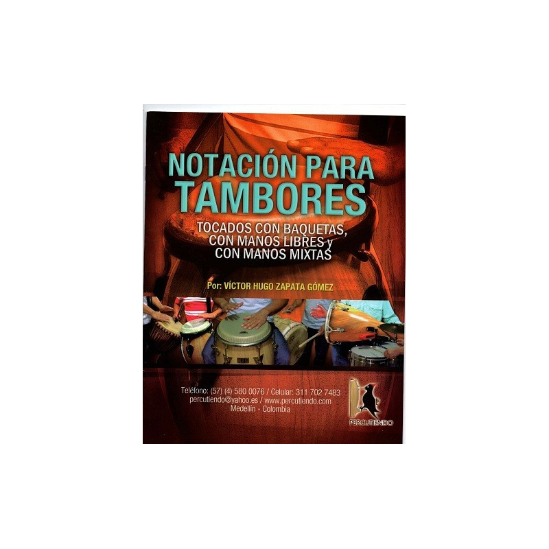 Libro. NOTACIÓN PARA TAMBORES